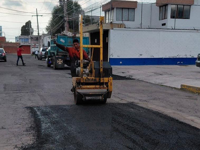Campaña Capitalina Bacheando Puebla fortalece la infraestructura vial de la capital