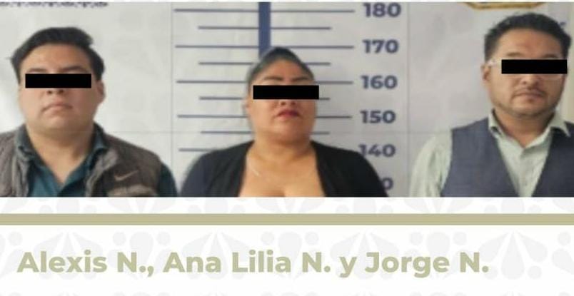 Aprehendió la FGE a tres presuntos integrantes de una red dedicada al fraude a través de la venta de autos