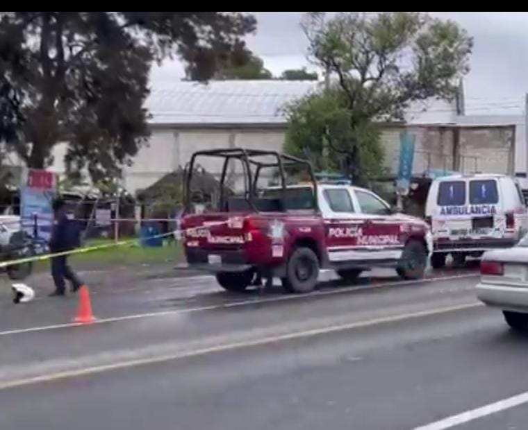 Muere motociclista en la carretera federal Atlixco