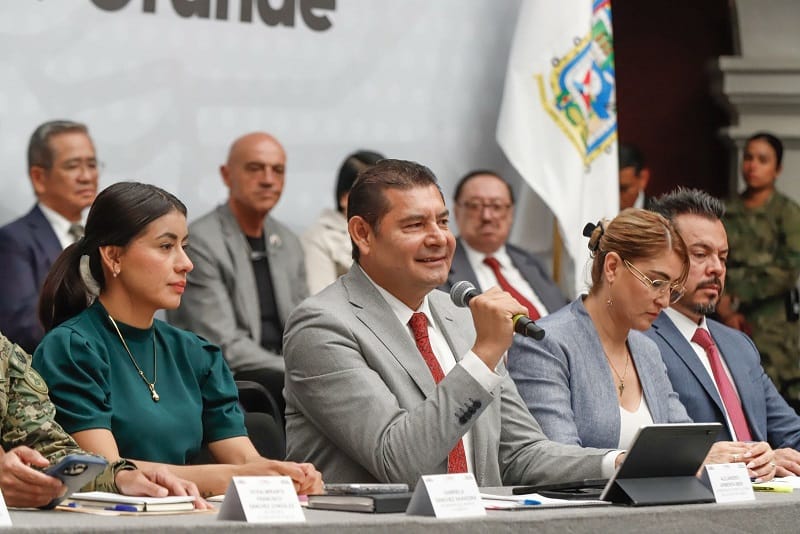Sin impunidad ni omisión se pone orden en Puebla: Alejandro Armenta 