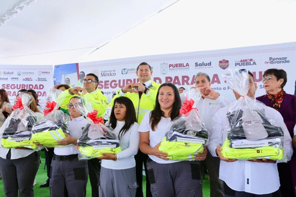 Seguridad para la Salud y la Vida con el Gobierno de Puebla 