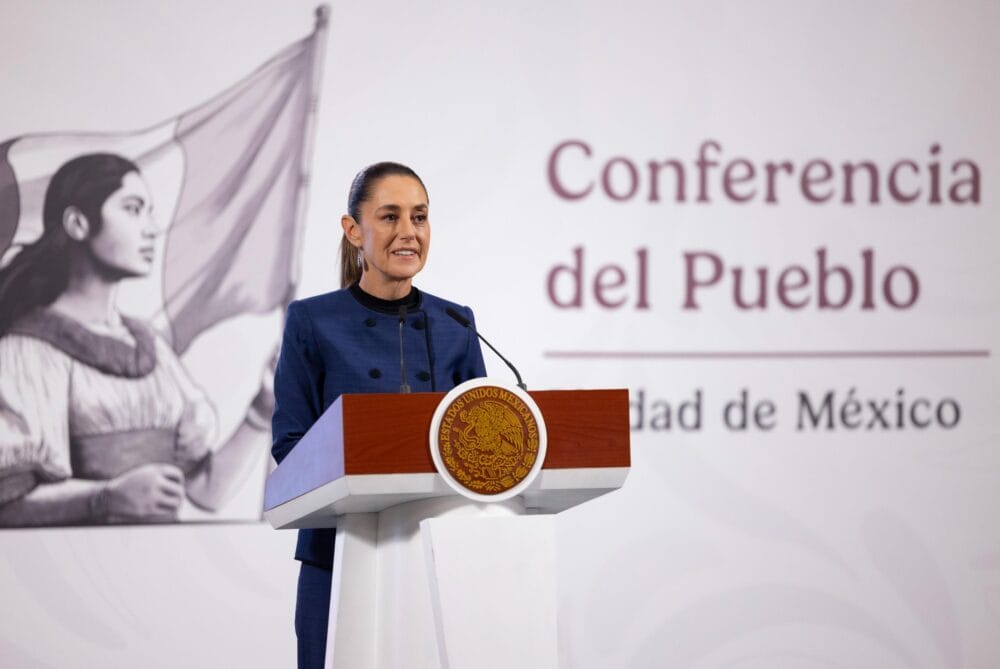Claudia Sheinbaum destaca reducción en 30 por ciento de personas en situación de pobreza 