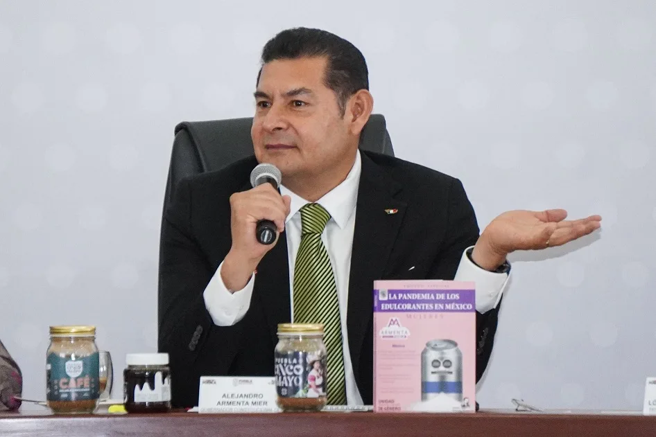 Descarta Alejandro Armenta que Samuel Aguilar regrese al Congreso