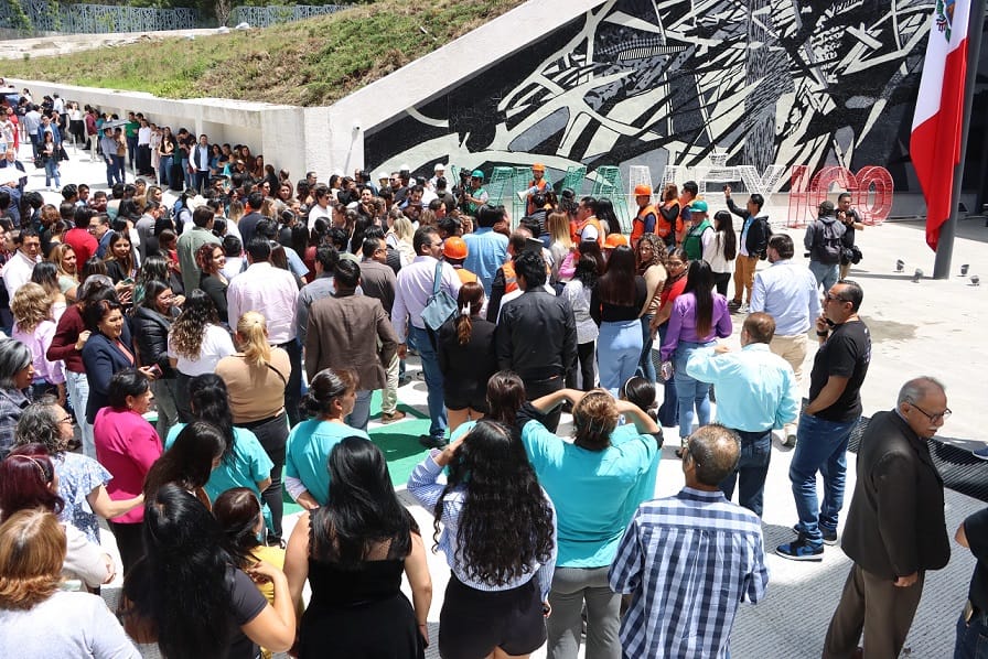 Congreso del Estado se une al Segundo Simulacro Nacional 2025