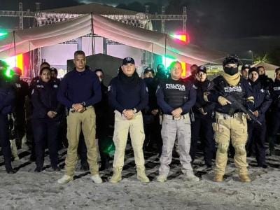 Policía Auxiliar brindó paz y seguridad en la Feria Regional de Chalchicomula