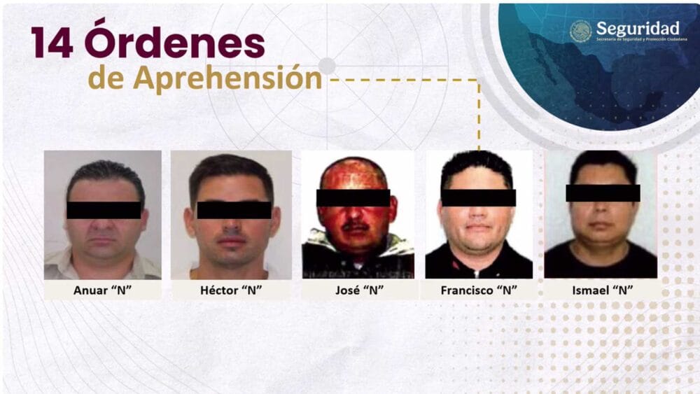 Detienen a 14 personas ligados al huachicol, entre ellas empresarios y servidores públicos