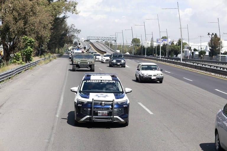Fuerzas de Seguridad fortalecen acciones preventivas y operativas en carreteras de Puebla 