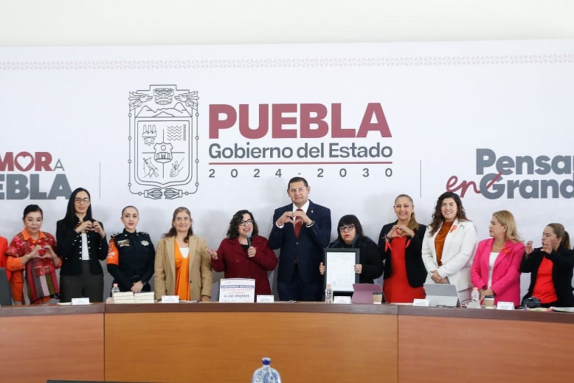 Puebla no está lista para retirar Alerta de Género, hasta disminuir cifras de feminicidios: Armenta