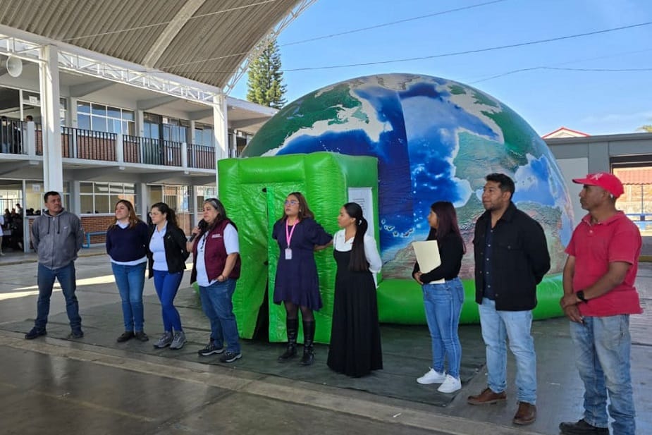 Promueve CEASPUE cuidado del agua en Nealtican, Puebla