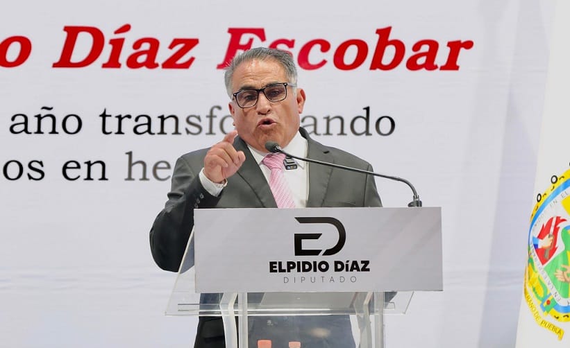Rinde diputado Elpidio Díaz su Primer Informe Legislativo