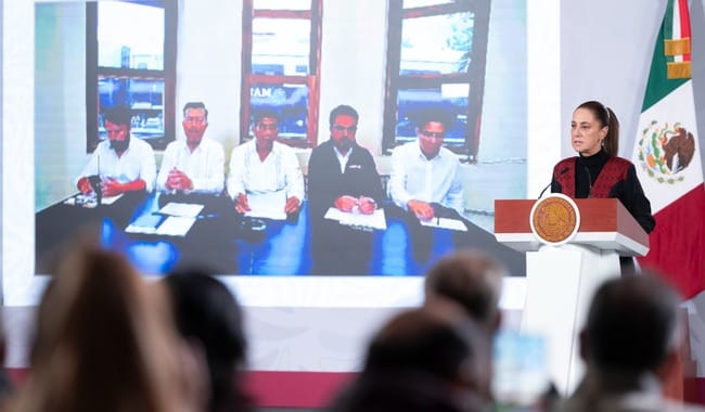 Gobierno de México siempre estará cerca de las víctimas del accidente del Tren Interoceánico: Sheinbaum