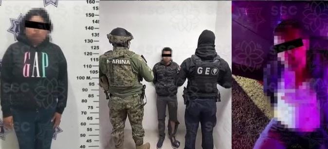SSP y SSC de Tlaxcala detienen a 3 personas presuntamente dedicados al robo de vehículos