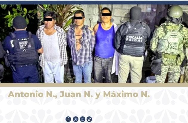 Desarticula FGE con apoyo interinstitucional a la banda de “Los Rey”, operaban en Puebla y Veracruz