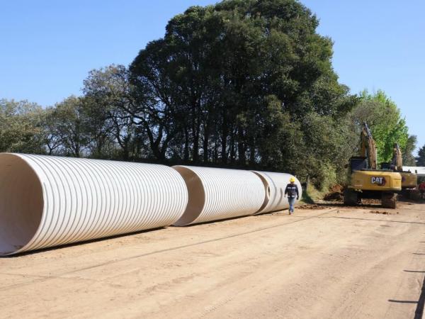 Con colector pluvial y drenaje, Gobierno Estatal previene contaminación en Zacatlán