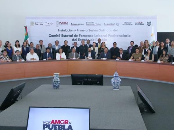 Puebla impulsa trabajo digno para reinserción social efectiva