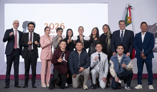 ​Presenta Presidenta programa “Boxeando por la Paz” en todo el país.