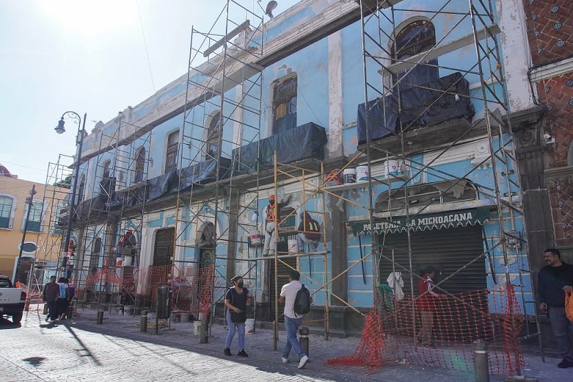 Inicia Gobierno de Puebla rehabilitación de Casonas de El Parián y Rescate de Barrios Fundacionales