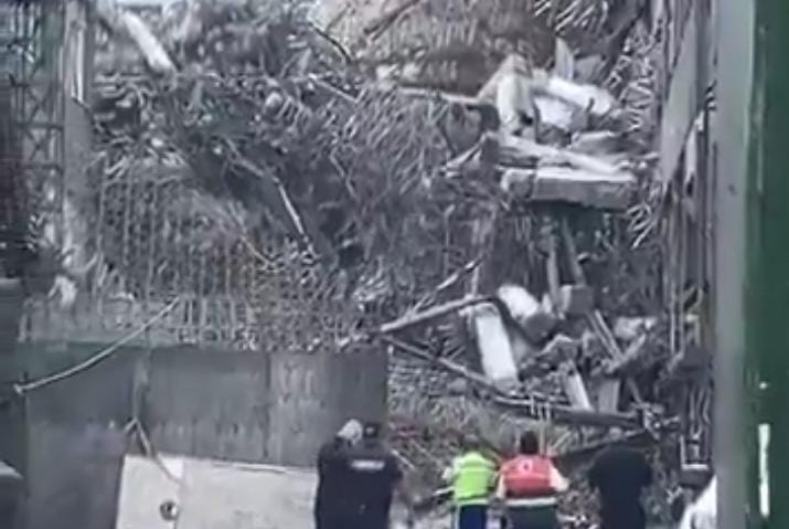 Derrumbe en la alcaldía Cuauhtémoc: Colapsa edificio en demolición y deja 4 atrapados