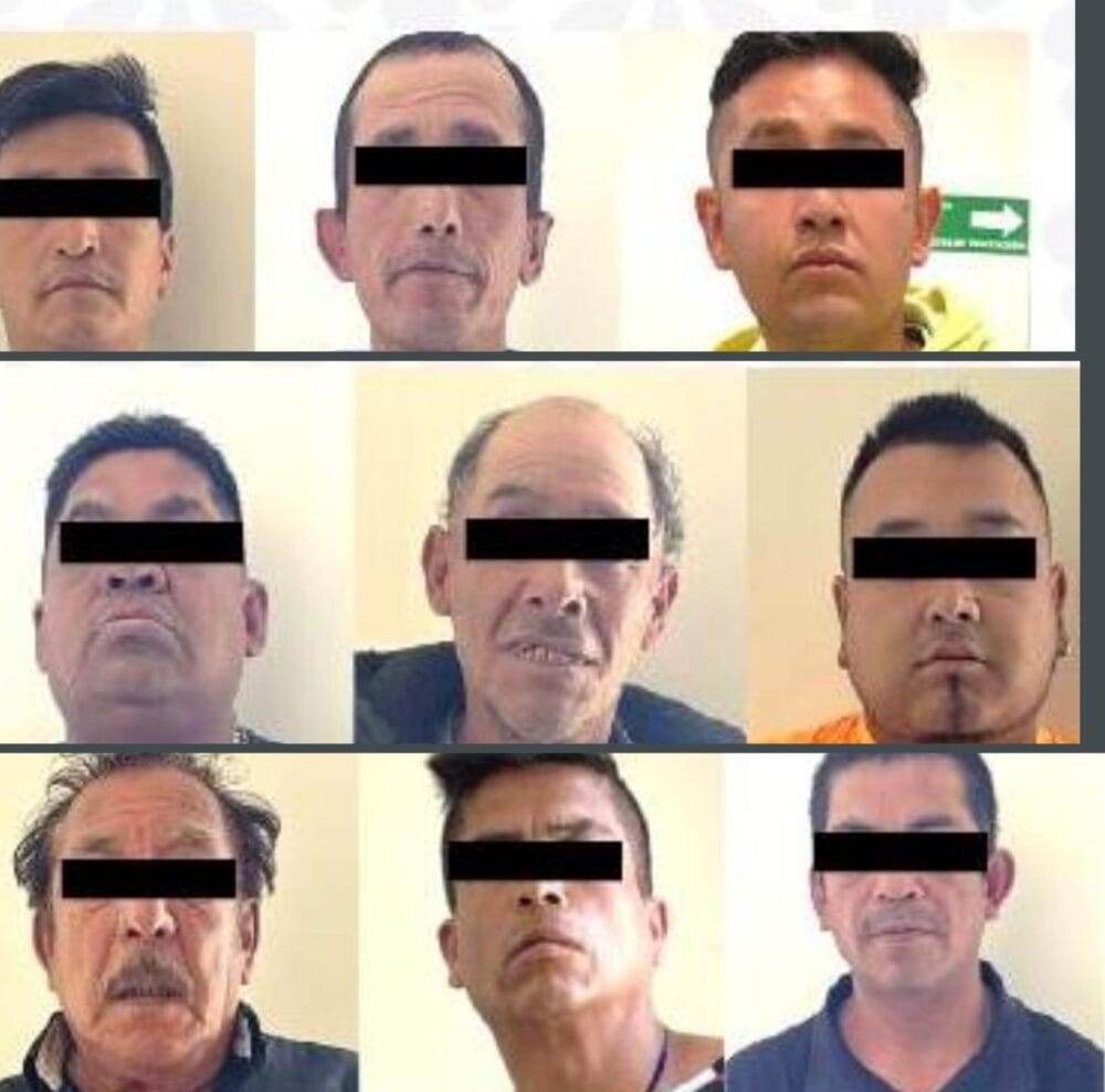 En operativo de colaboración, detiene FGE a integrantes de la banda de “El Jorobado” dedicada al narcomenudeo y robo