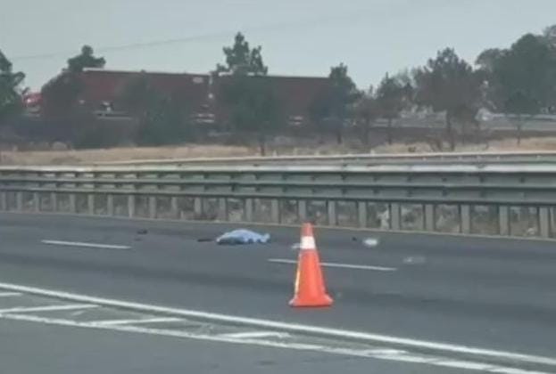 Fallece peatón atropellado cerca de la caseta de Amozoc; el responsable huyó