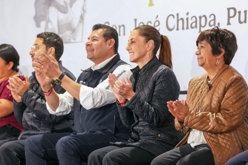 Sheinbaum responde a opositores del Centro de Reciclaje en Puebla, “a nadie le van a quitar sus tierras”