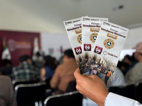 Invita Protección Civil a participar en el Primer Simulacro Nacional 2026