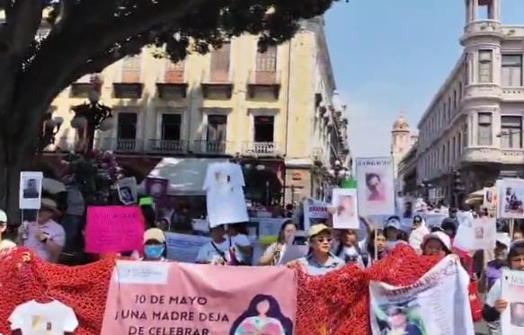 Sin nada que celebrar: El grito de las madres buscadoras resuena en el corazón de Puebla