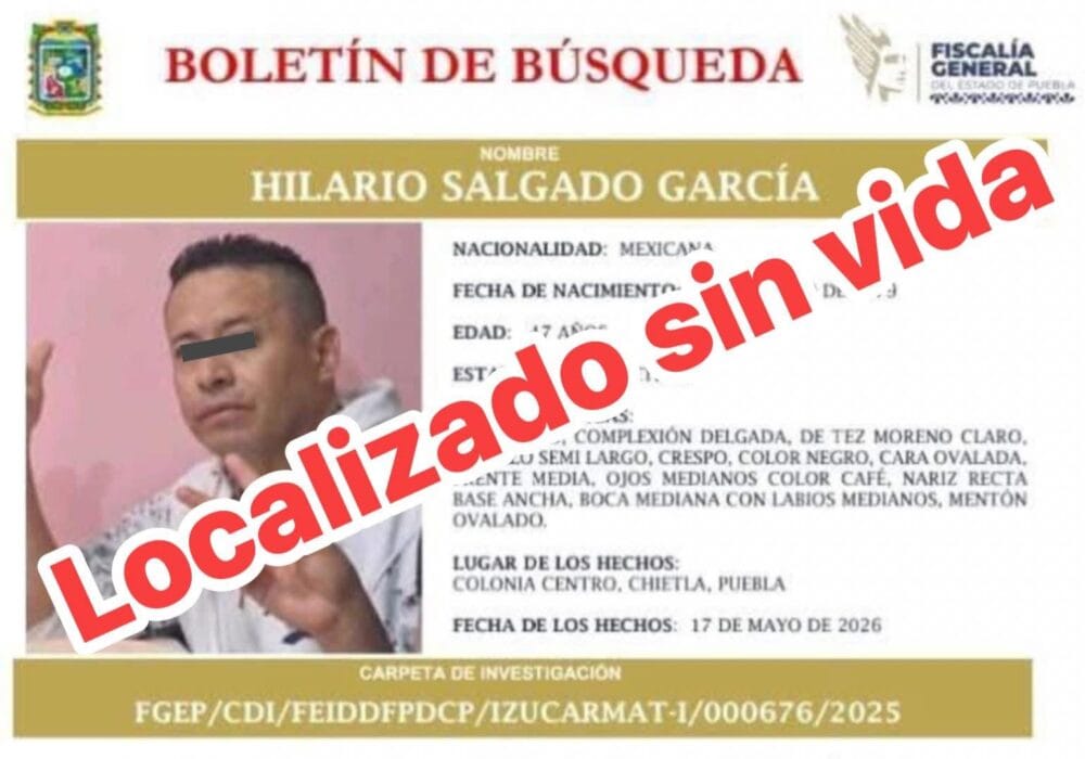 ​Hallan sin vida a hombre reportado como desaparecido en un río de Atzala