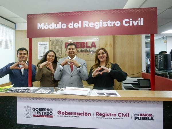 Nuevo módulo del Registro Civil en CDMX acerca servicios a poblanos