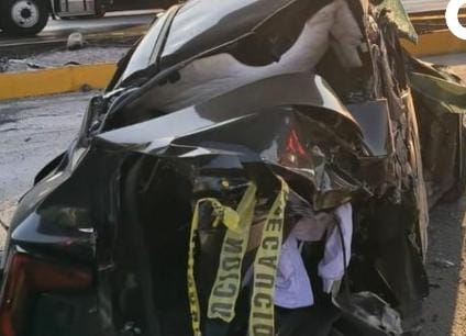 Muere joven tras ser impactado por camioneta en la México-Puebla, ala altura de la María