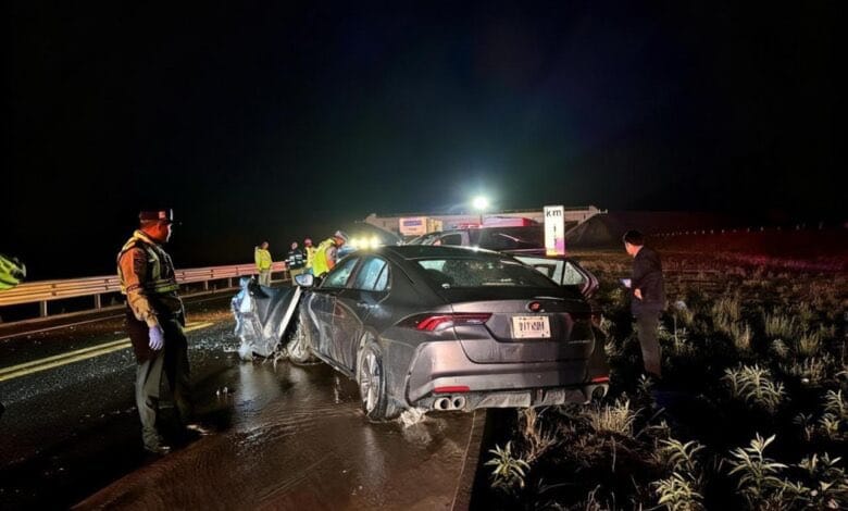 Trágico choque frontal en la Cuacnopalan-Oaxaca deja tres muertos y cuatro heridos