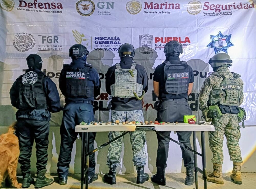 Fuerzas de seguridad realizan operativo en penal de Huauchinango