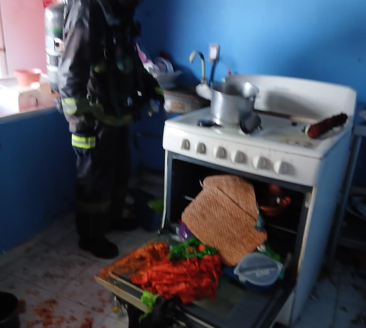 Explosión por acumulación de gas LP dejó dos lesionados en San Aparicio