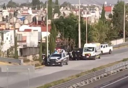 ​Dos policías heridos tras ser atropellados en el Puente de Xonacatepec