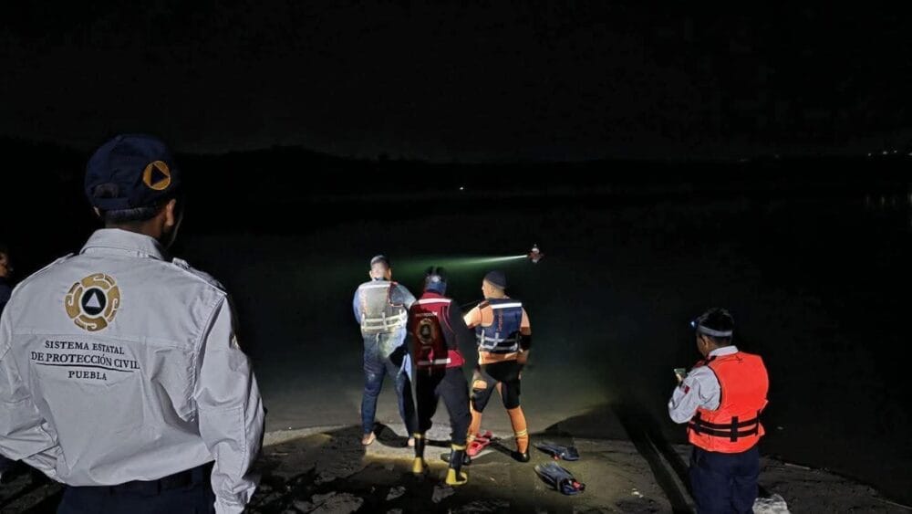 Hallan sin vida a menor de 14 años en la laguna de Quecholac; estaba reportado como desaparecido