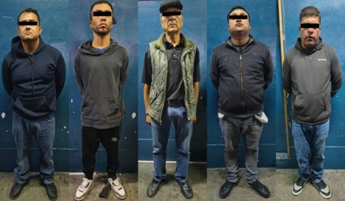 Asegura SSP a cinco hombres en posesión de armas de fuego