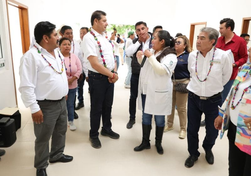 Huatlatlauca recupera su centro de Salud con respaldo del gobernador Alejandro Armenta 
