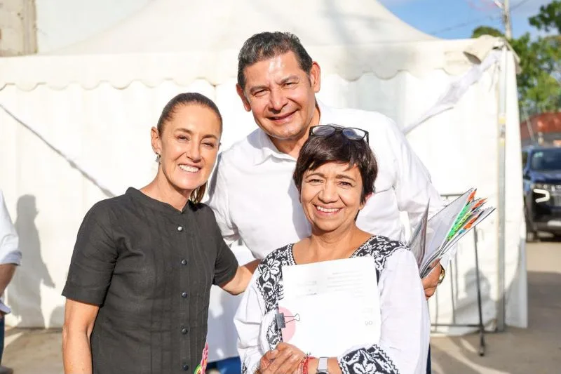 Asistirá Armenta a 2do Informe de Sheinbaum; Puebla se beneficia con diseño de Olinia