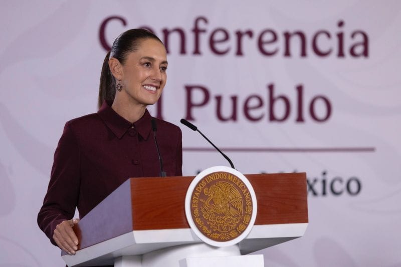 La economía de familias mexicanas mejora; Claudia Sheinbaum destaca reducción de la inflación anual en 3% en julio