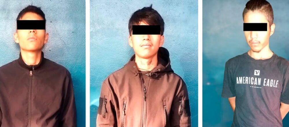 Detiene Policía Estatal a tres hombres armados en San Matías Tlalancaleca