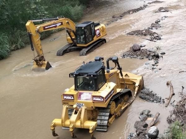 Realiza Gobierno del Estado trabajos preventivos en los ríos Silima y San Marcos