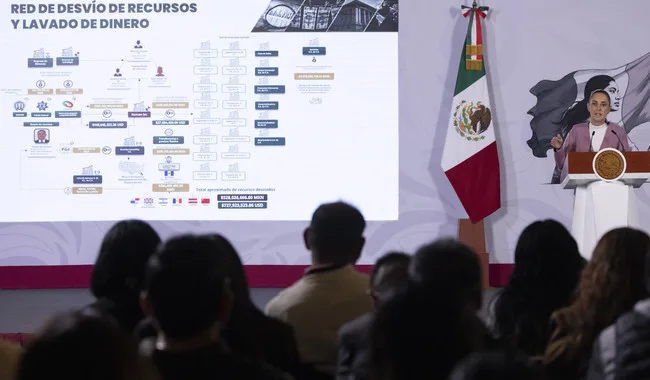 Presidenta informa que los 5.8 mdd recuperados por caso García Luna y familia Weinberg se destinarán a escuelas en la Montaña de Guerrero