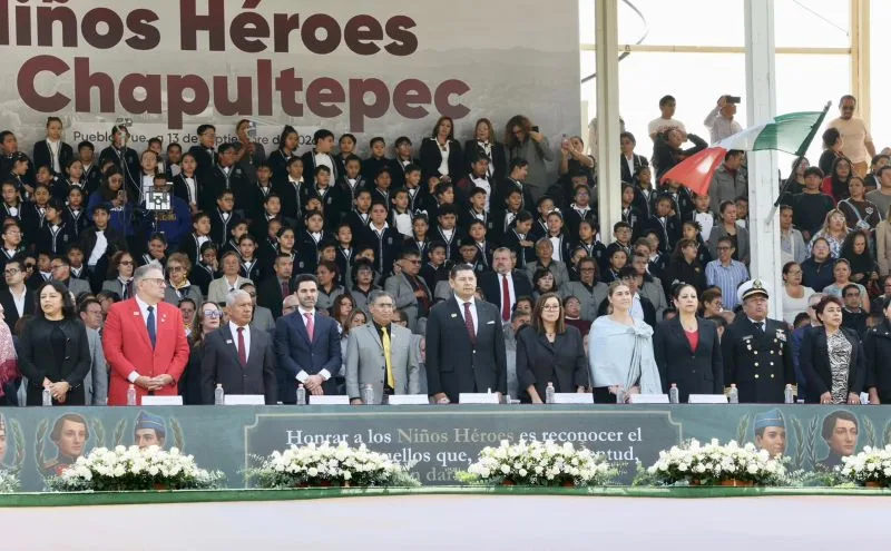 Ejemplo de los Niños Héroes inspira valores y compromiso con México: Gobierno de Puebla 