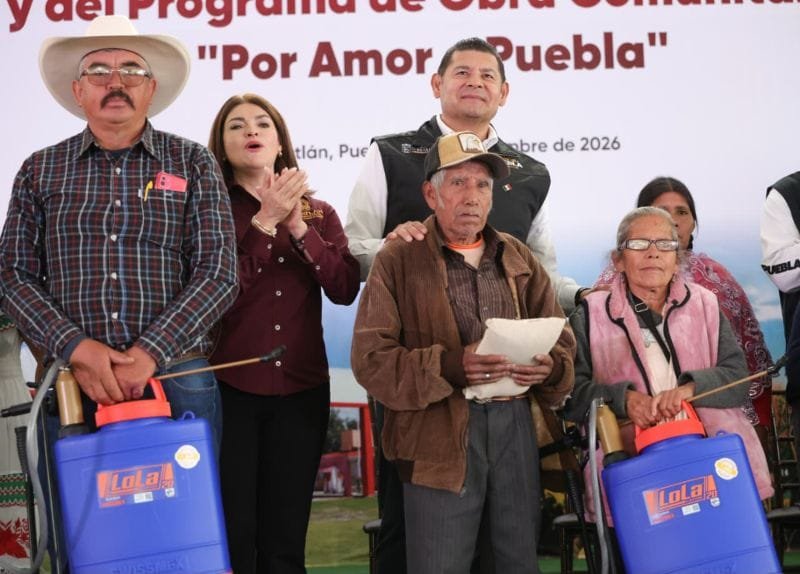 Transformación del Campo y Obra Comunitaria fortalecen Bienestar en Sierra Norte 