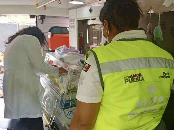 Con traslado asistido, Gobierno del Estado prioriza atención de recién nacida en CDMX