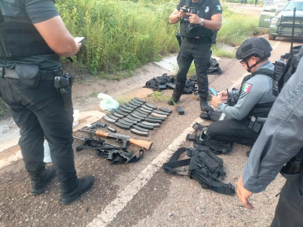 Detienen a cuatro presuntos generadores de violencia tras agresión a fuerzas federales en Culiacán