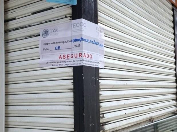 ​Clausuran 16 locales tras operativo en la Plaza de la Tecnología en el Centro Histórico