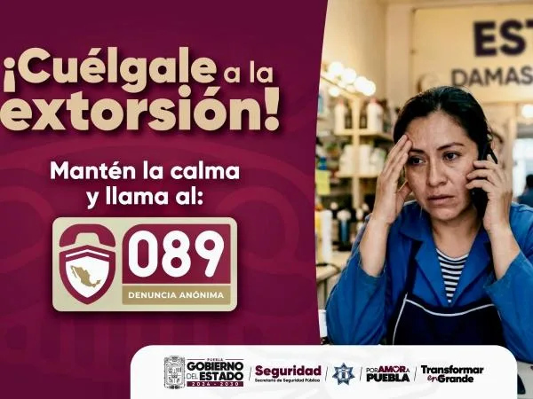 Brinda SSP atención en Tecamachalco para prevenir llamadas y mensajes de extorsión