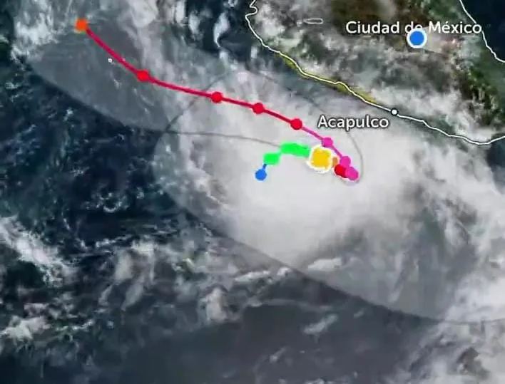 El huracán ‘Polo’ alcanza la categoría 5; prevén lluvias intensas en el Pacífico mexicano