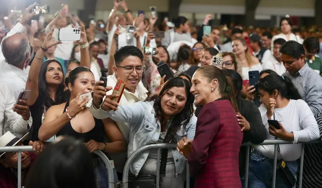 ​En Puebla 2.1 millones de personas reciben Programas para el Bienestar: Claudia Sheinbaum